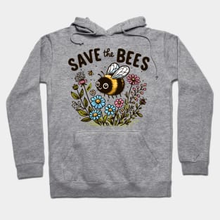 Save the Bees - Bumblebee Hoodie